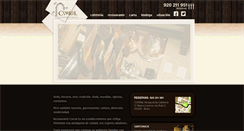 Desktop Screenshot of corralhosteleria.com